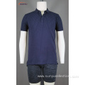 Printed short sleeve polo t-shirt